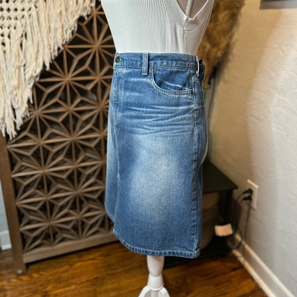 Tommy Jeans 100% Cotton Denim Skirt - Picture 6 of 14